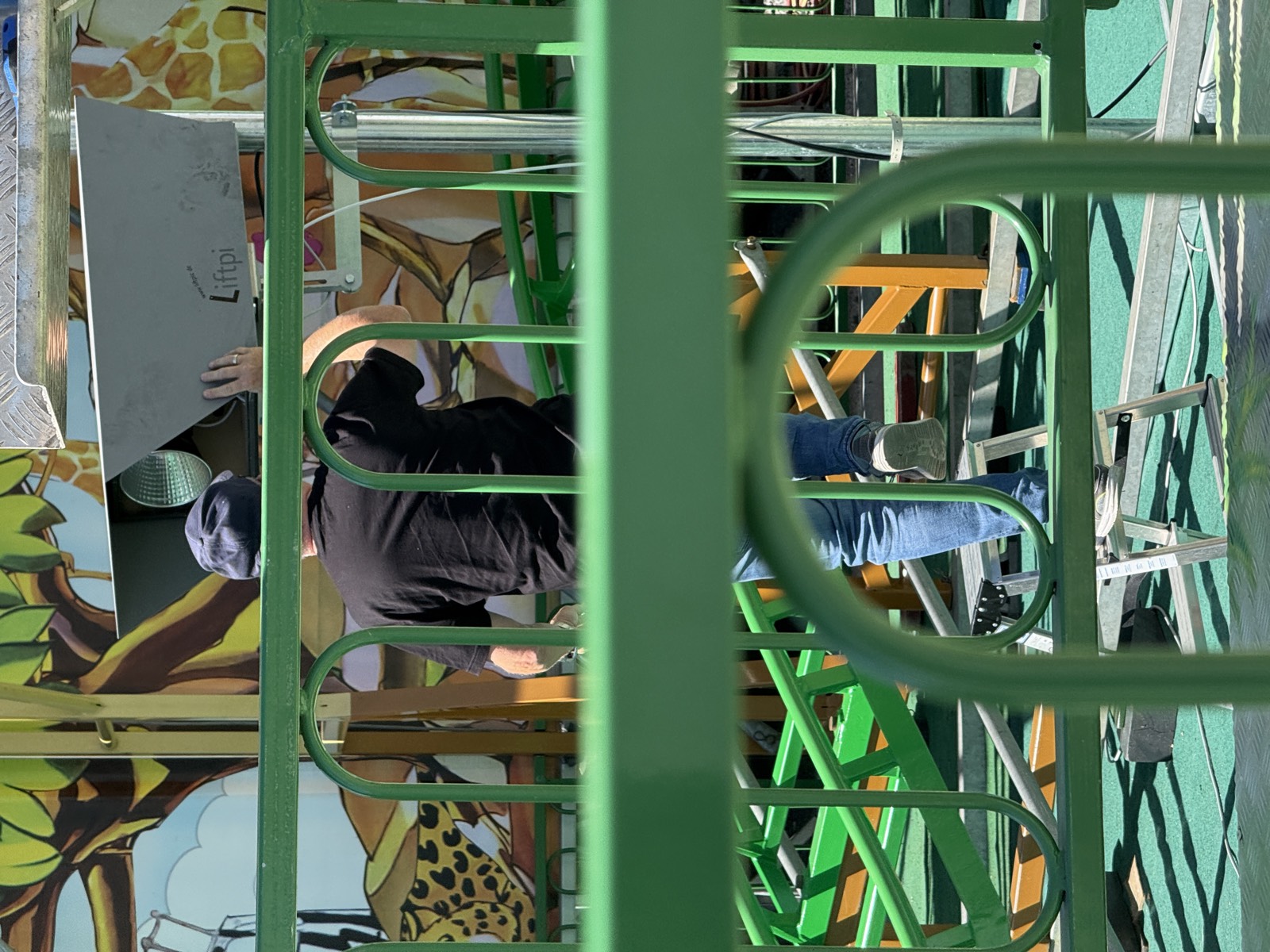 Schneller Auf- und Abbau